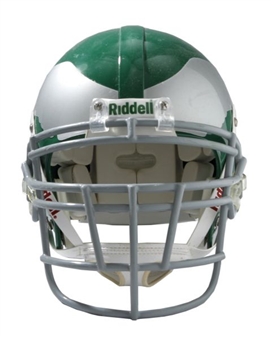 2010 Jamaal Jackson Game-Used Philadelphia Eagles Throwback Helmet (MeiGray)